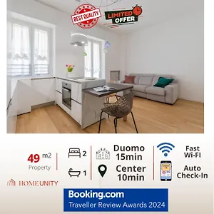 Design Premium In Center - Homeunity Apartment